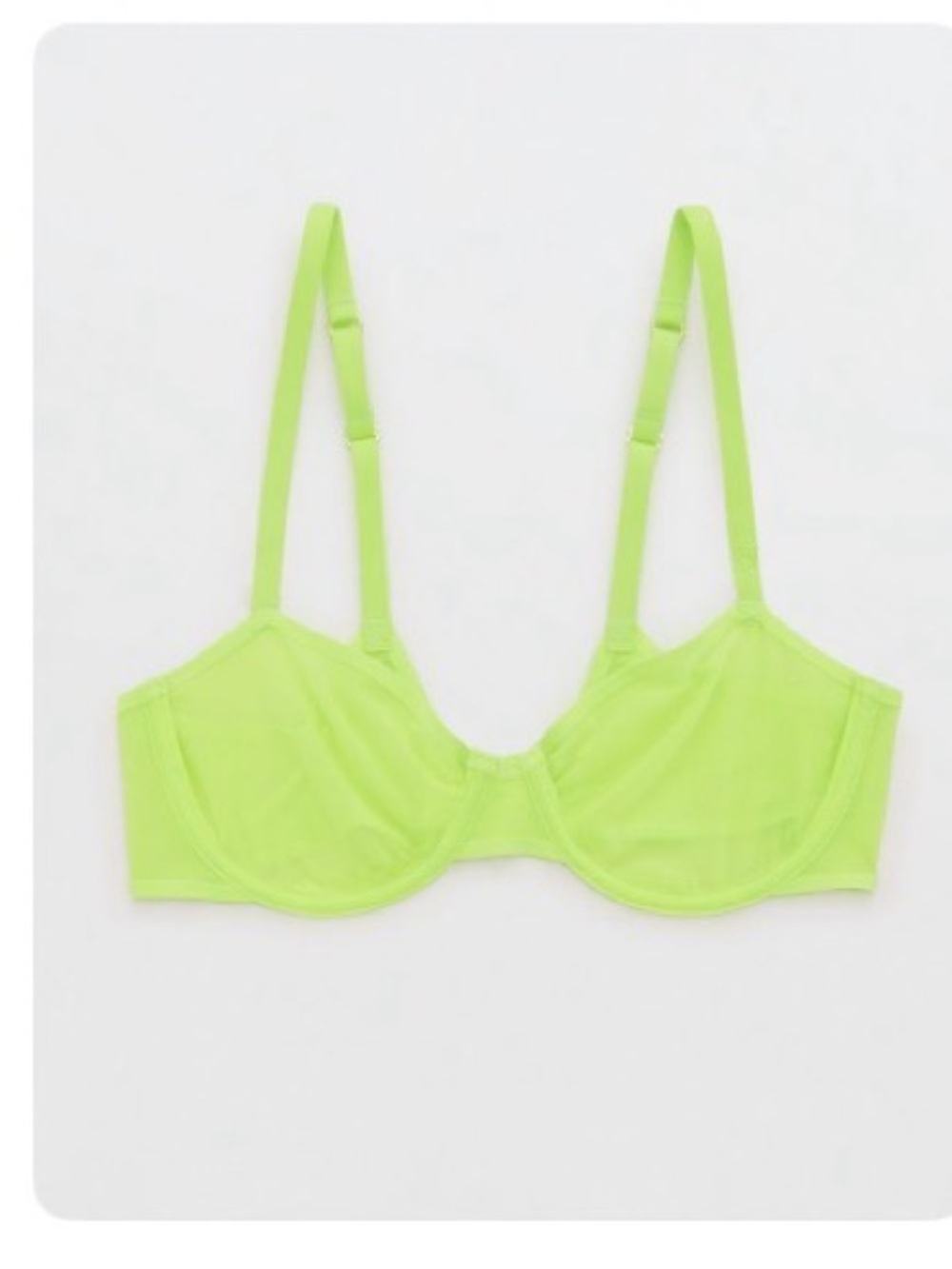 Smoothez Mesh Unlined Bra